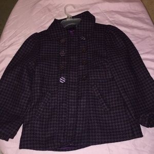 Girls Calvin Klein pea coat Size M